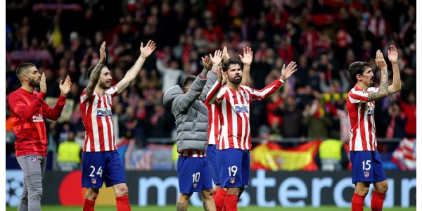 Fanoušci Atlético de Madrid čekají na zázrak v Lize mistrů